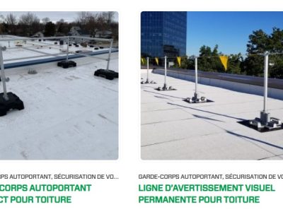 Découvrez nos garde-corps autoportants