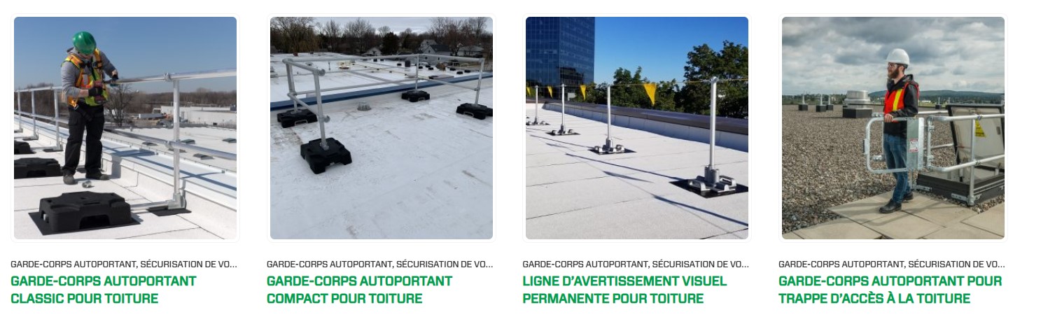 Découvrez nos garde-corps autoportants